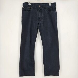 Polo Ralph Lauren Jeans Mens 32x30 Dark‎ Blue Pants Straight Casual Preppy